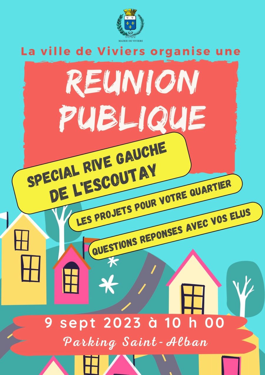 Réunion publique Quartier Rive Gauche de l'Escoutay