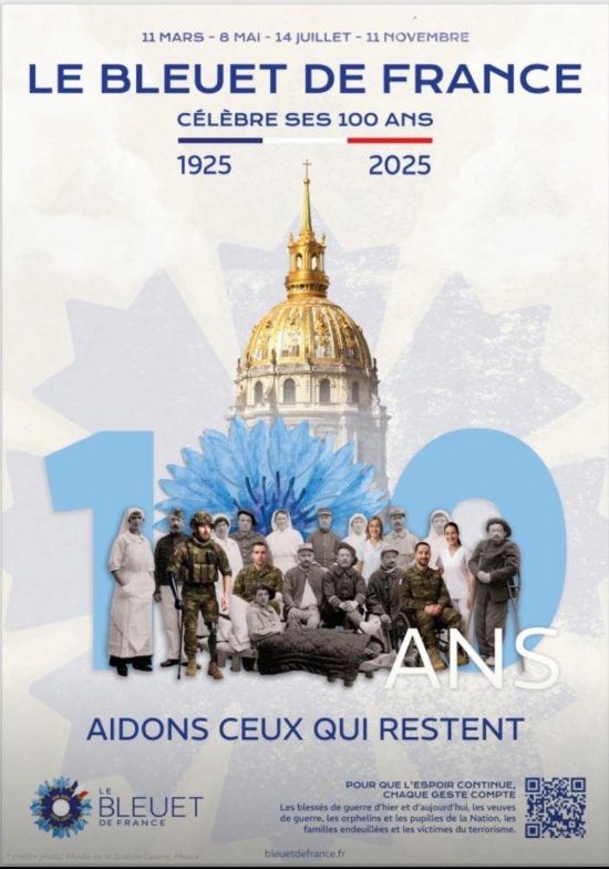 Le Bleuet de France célèbre ses 100 ans