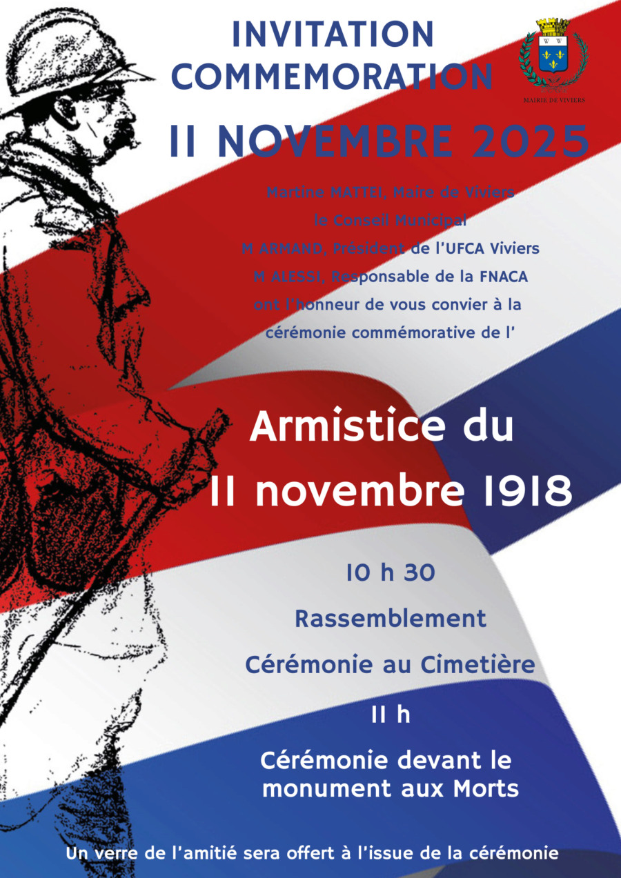 COMMEMORATION / Armistice du 11 novembre 1918