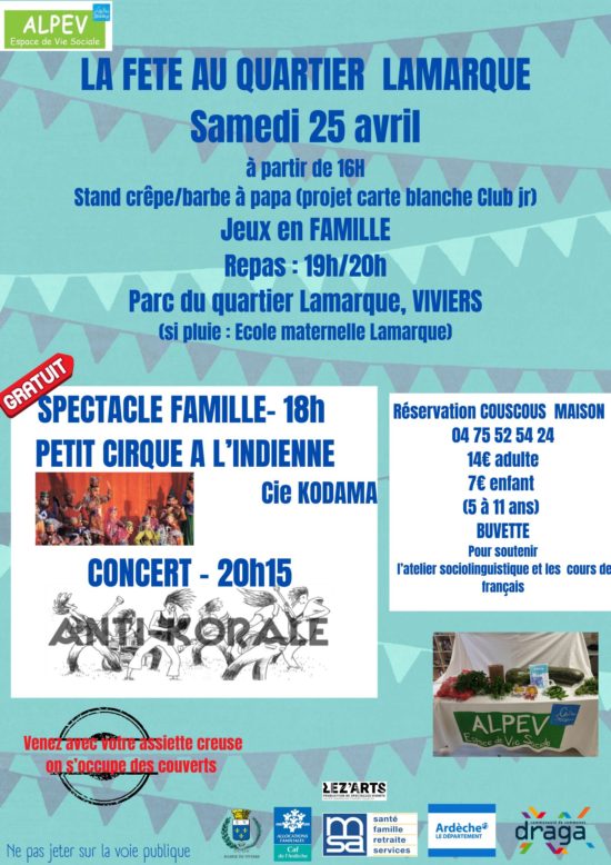 La fête au quartier Lamarque