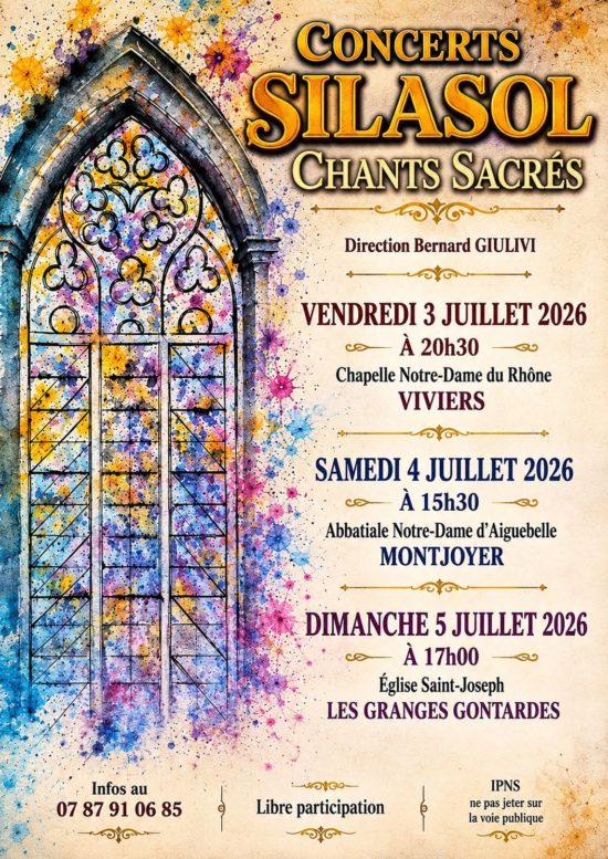 Concert Silasol / Chants sacrés