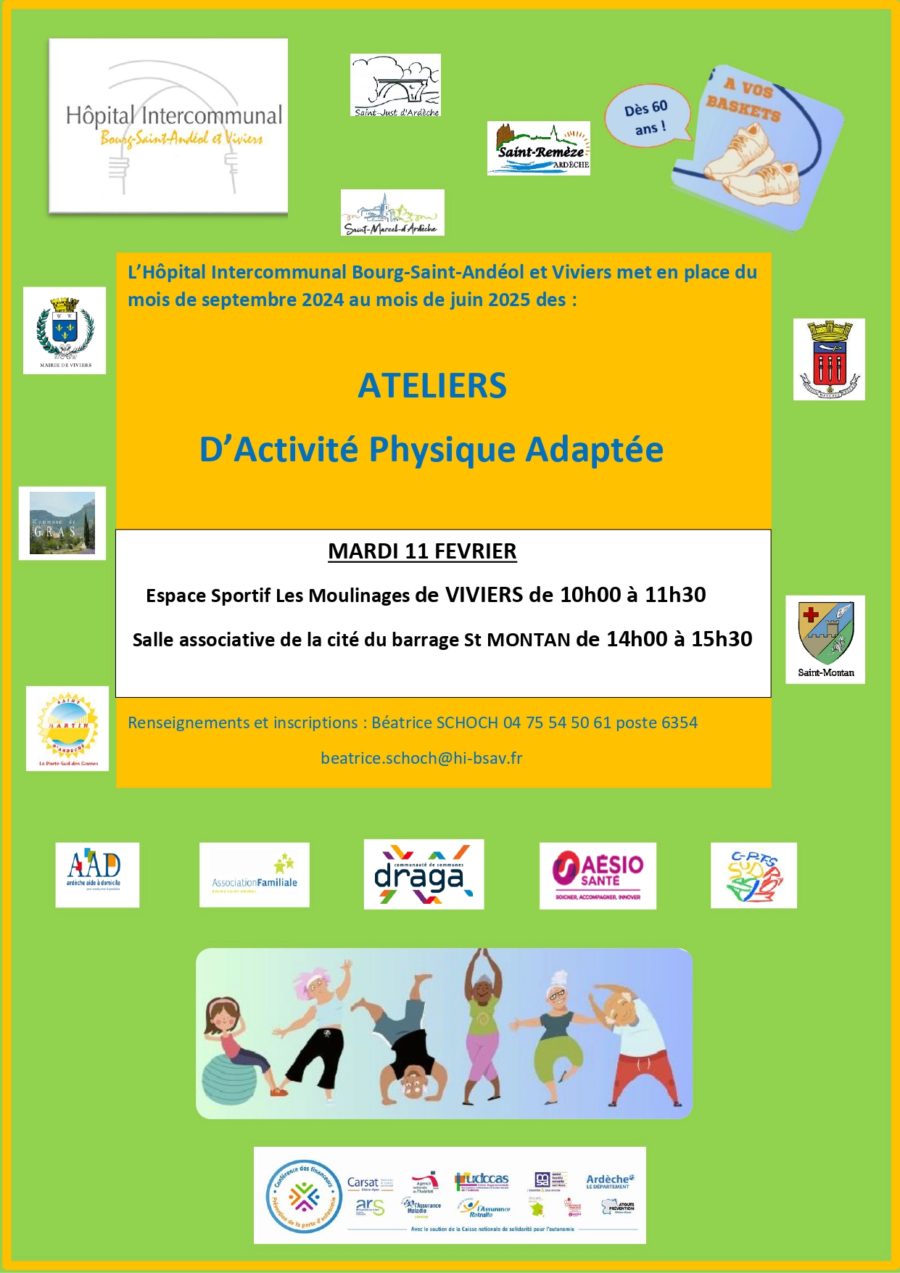 Atelier d'activité physique adaptée