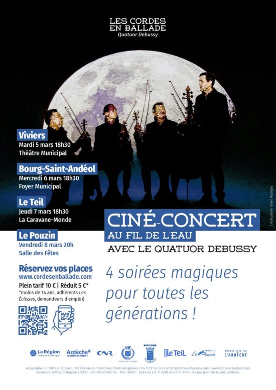 Ciné-Concert Au Fil de l'Eau - Une soirée magique pour toutes les générations !