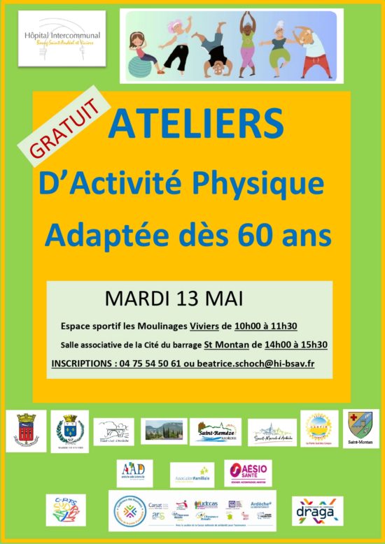 Ateliers d'activité physique adaptée