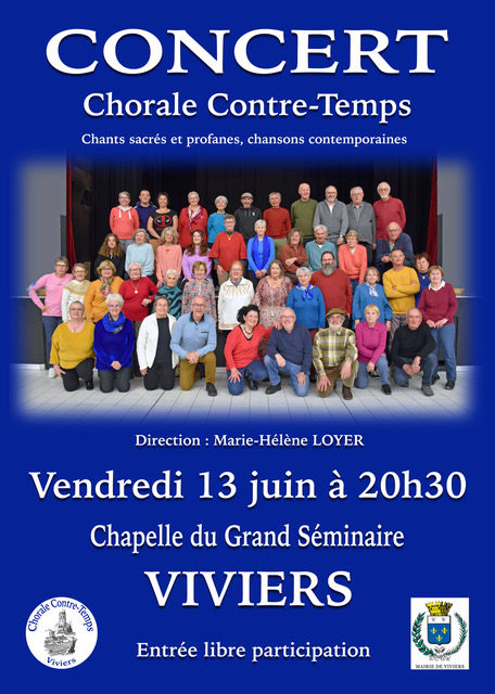 Concert de la Chorale Contre-Temps