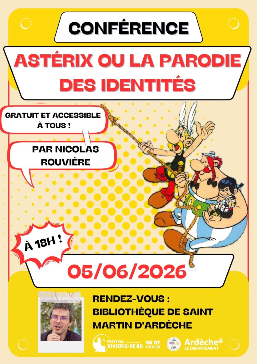 CONFERENCE / Astérix ou la parodie des identités