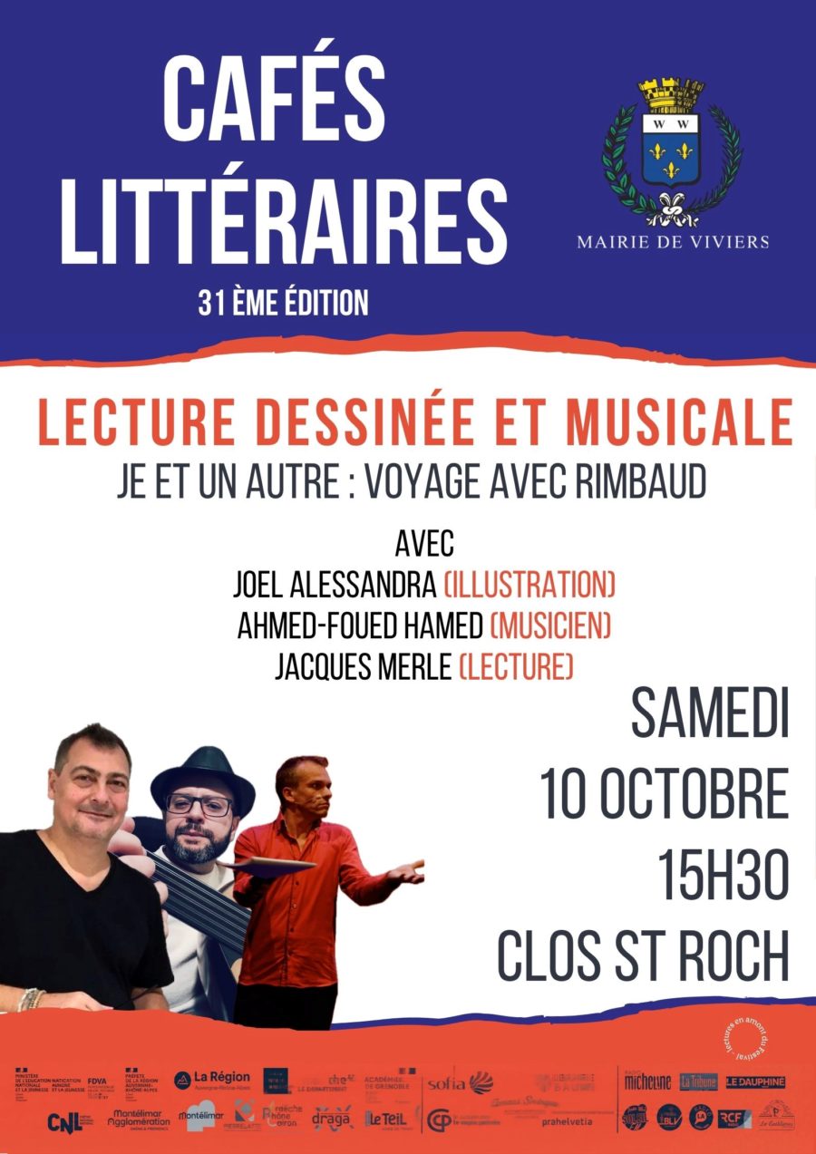 Cafés Littéraires / Lecture dessinée et musicale