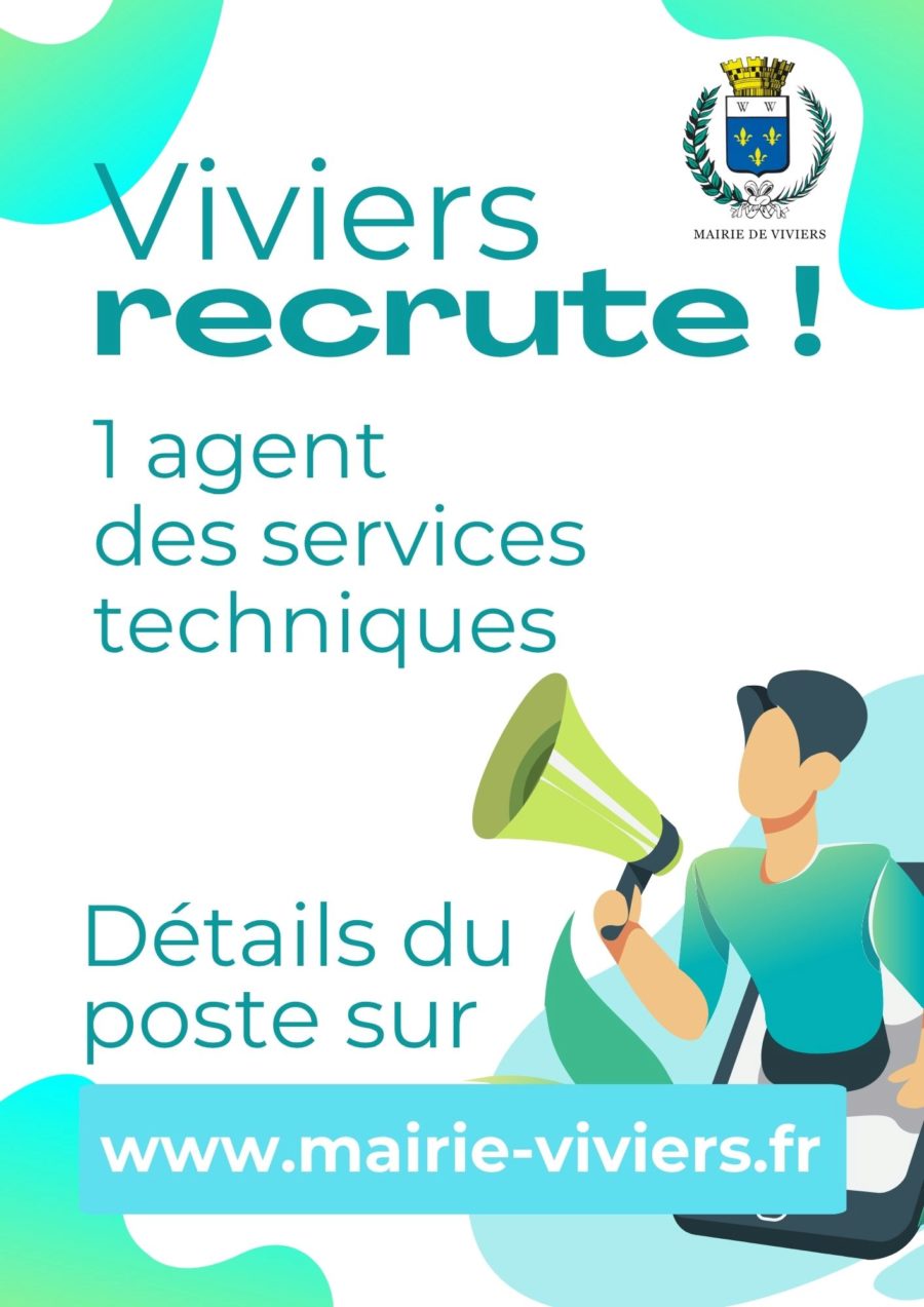 OFFRE D'EMPLOI - Agent des services techniques