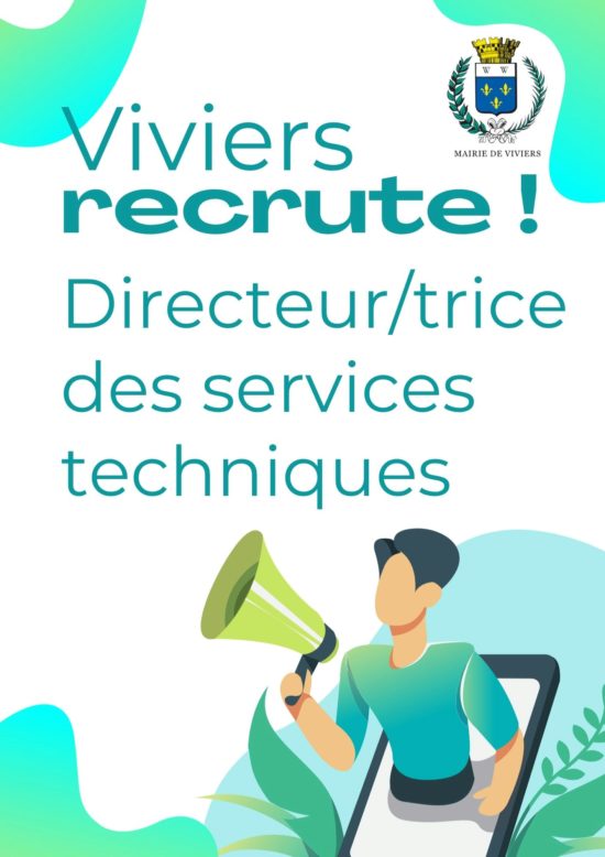 OFFRE D'EMPLOI / Directeur/trice des services techniques
