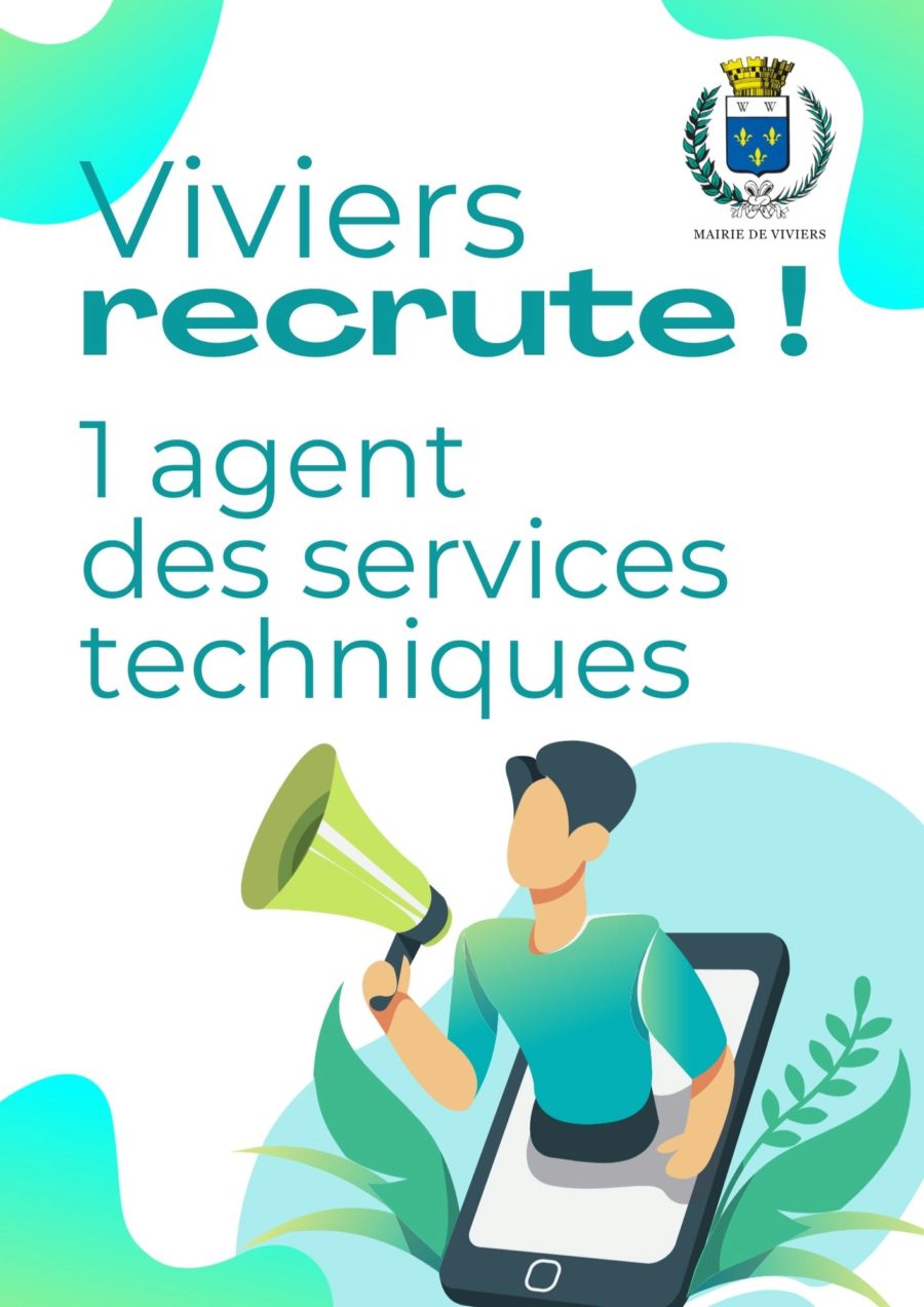 OFFRE D'EMPLOI - 1 agent polyvalent des services techniques