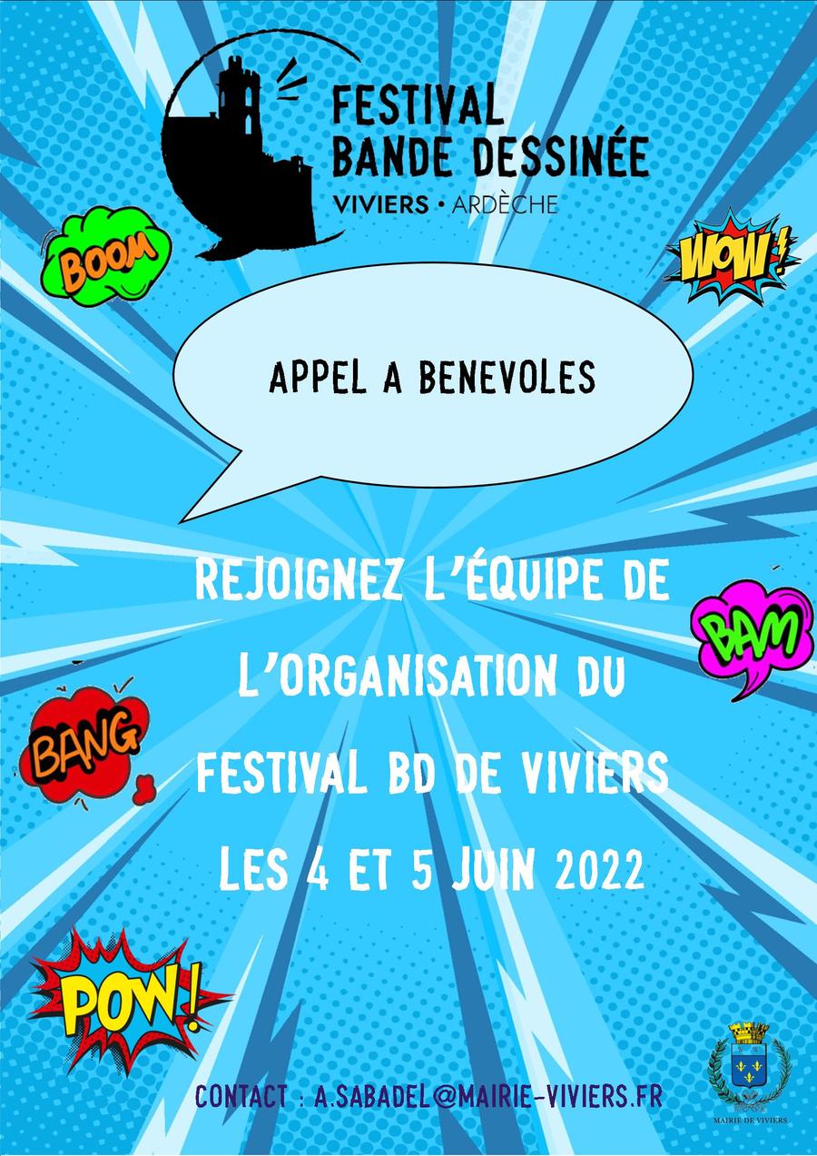 Festival BD - Appel à bénévoles