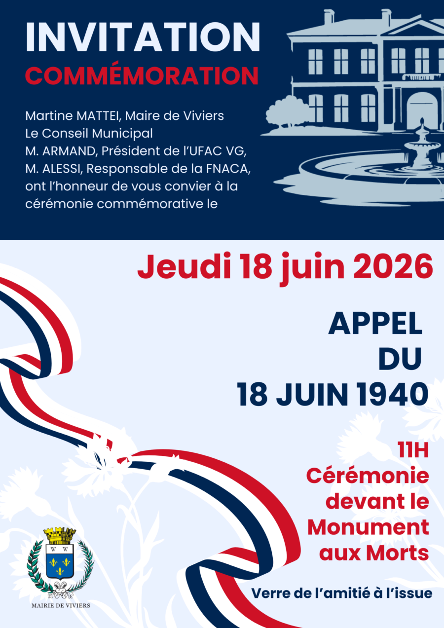 COMMEMORATION / Appel du 18 juin 1940