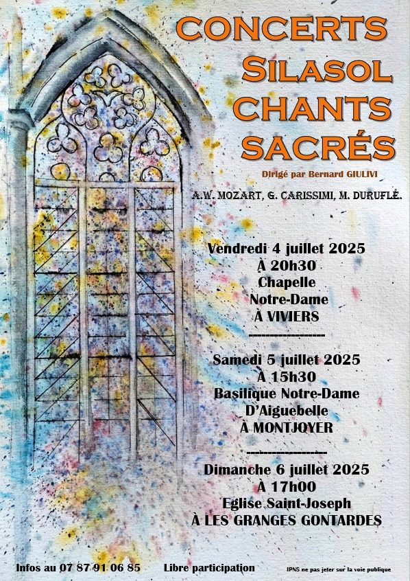 Concerts SILASOL / Chants sacrés