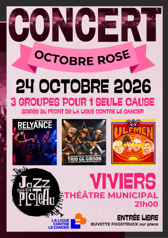 OCTOBRE ROSE / CONCERT