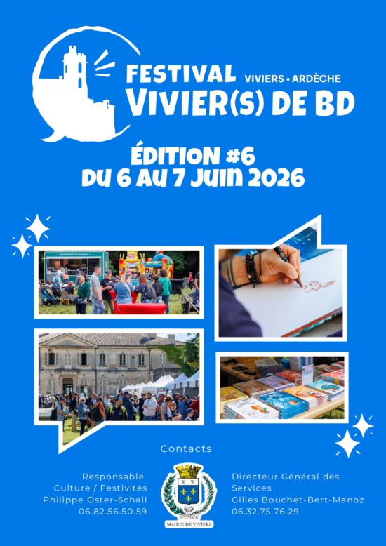Vivier(s) de BD - 6ème édition : le dossier de presse