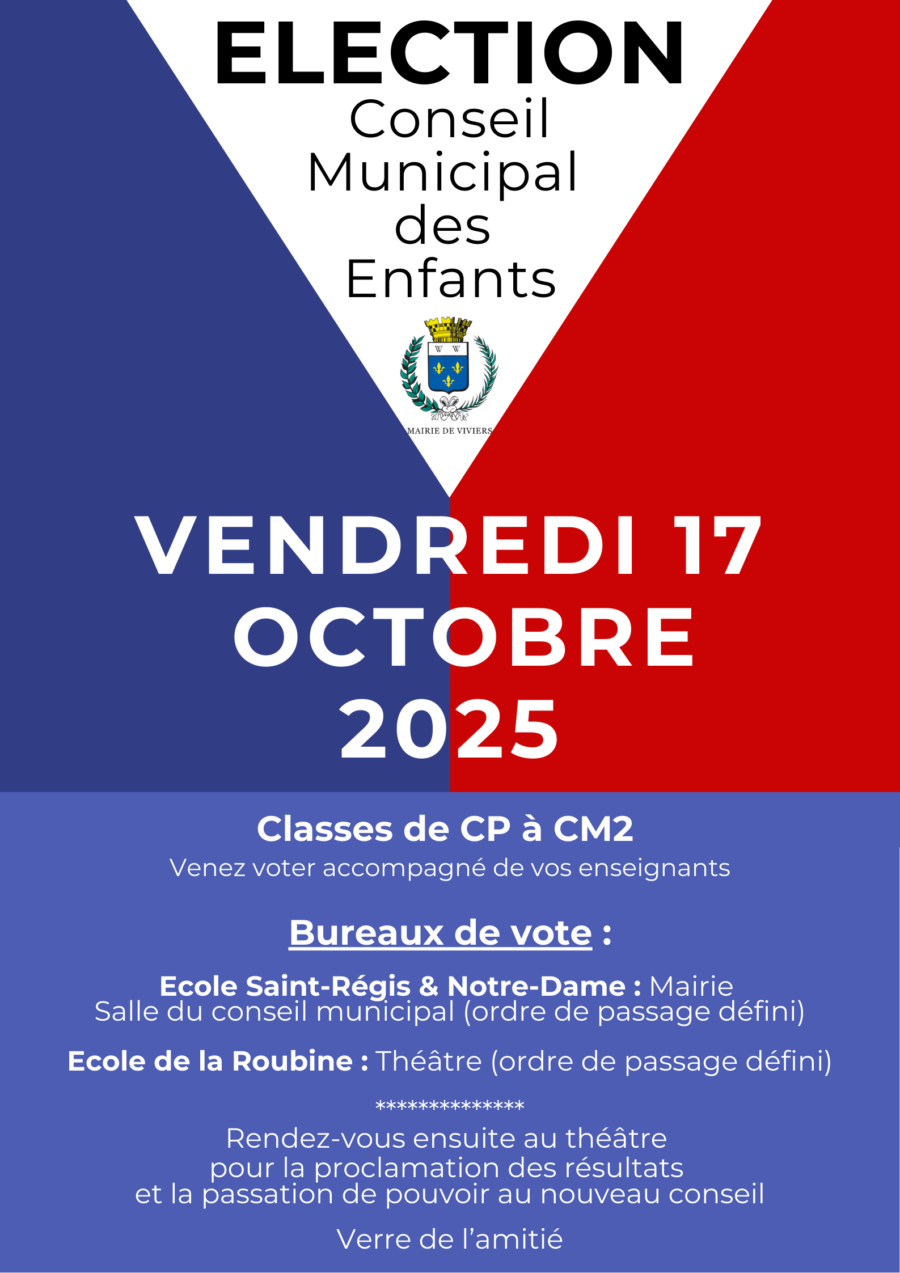 Election du Conseil Municipal des Enfants