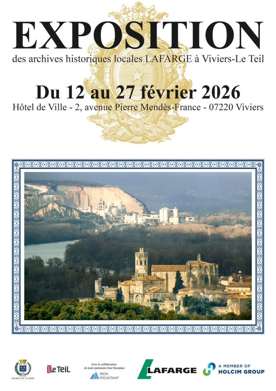 EXPOSITION / Archives historiques locales Lafarge à Viviers - Le Teil