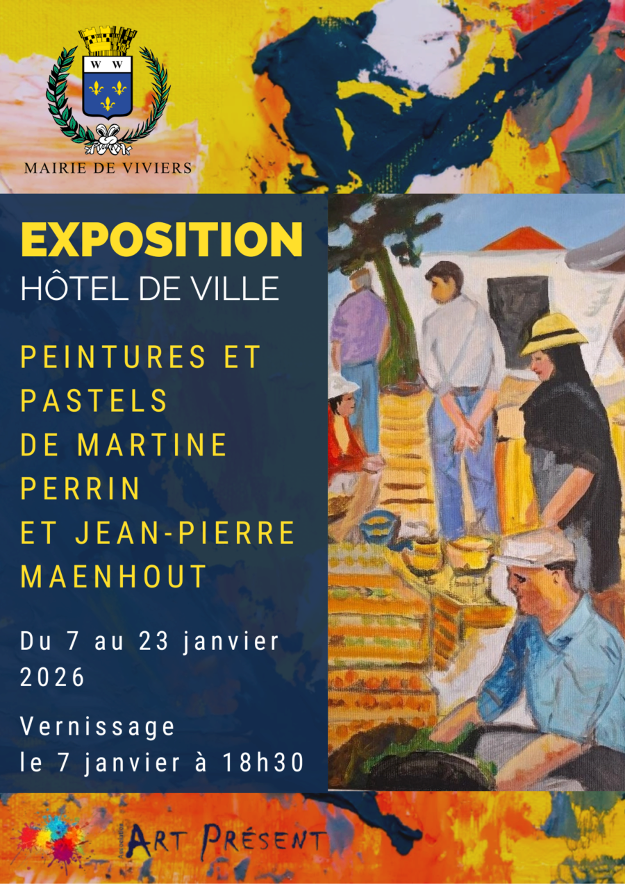 EXPOSITION / Peintures et pastels