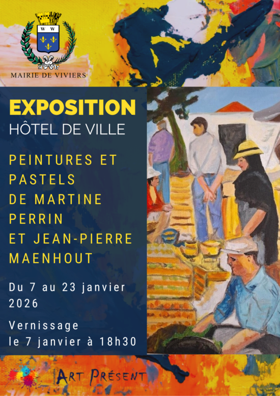 EXPOSITION / Peintures et pastels