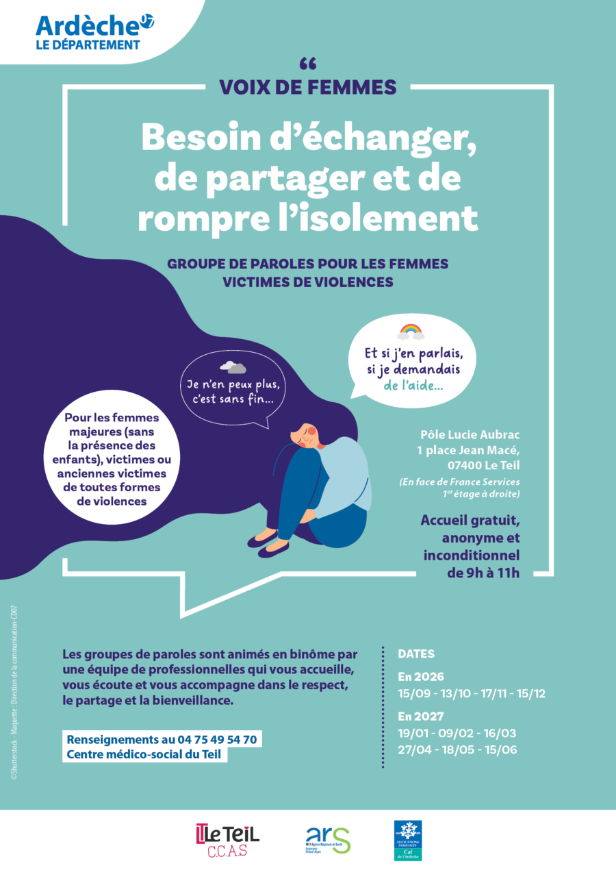 Groupe de paroles / Femmes victimes de violences