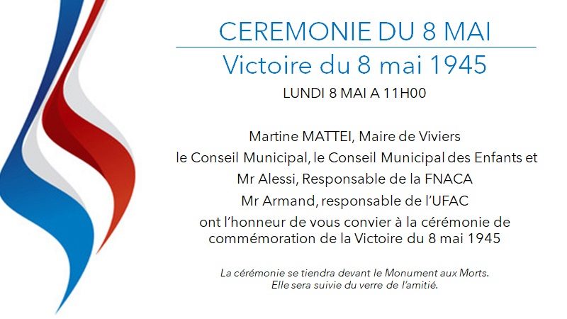 Commémoration Victoire du 8 mai 1945