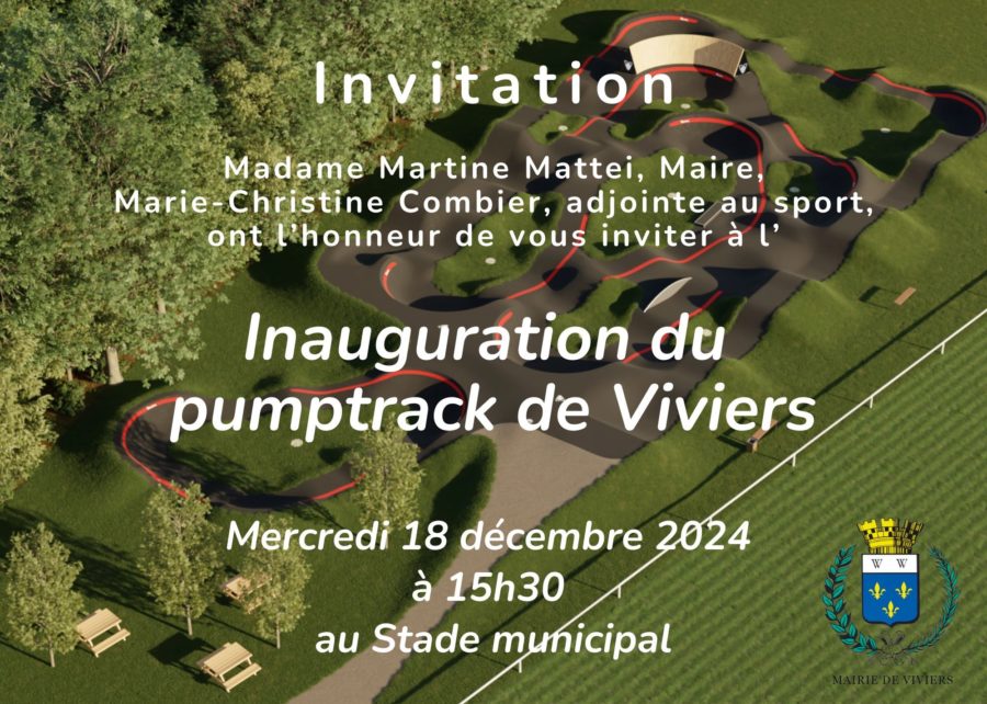 Inauguration du pumptrack