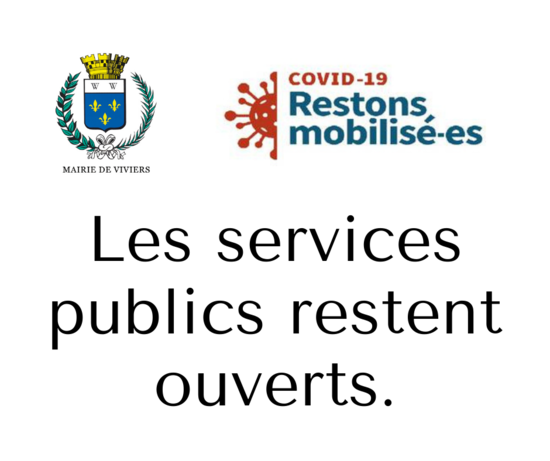 Confinement / Services publics