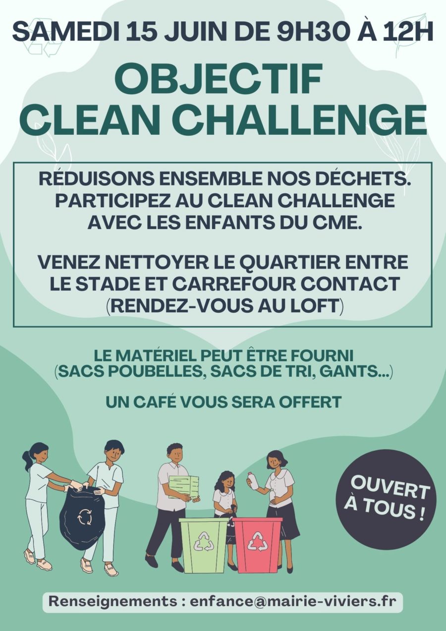 Objectif Clean Challenge