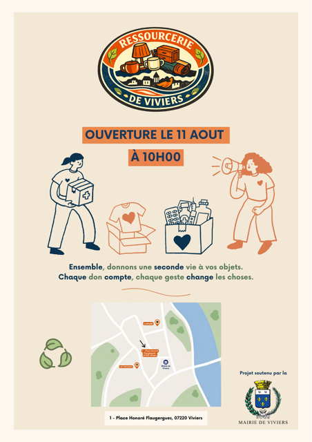Ressourcerie / OUVERTURE