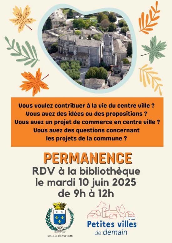 Permanence "Petites villes de demain"
