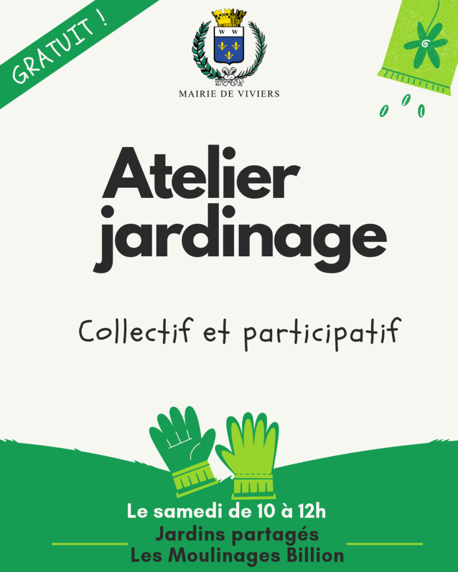Atelier jardinage