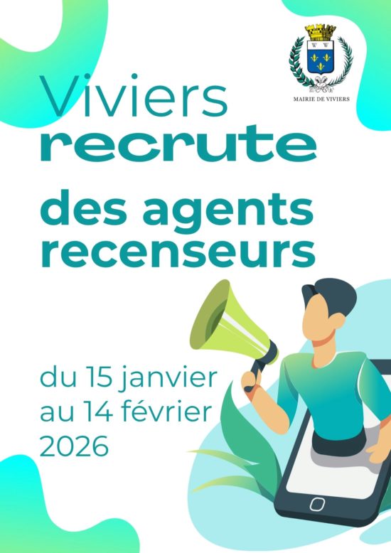 Recensement de la population / Recrutement d'agents recenseurs
