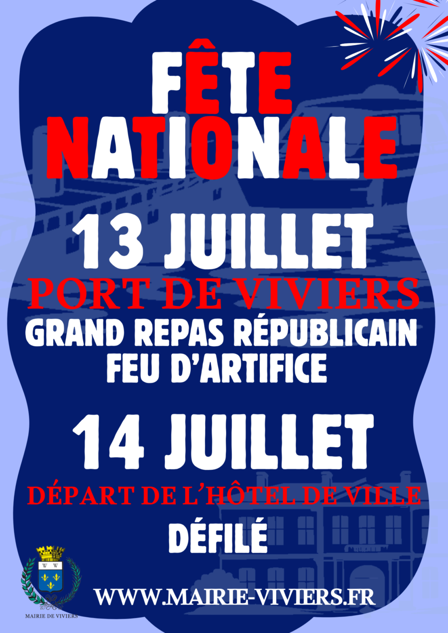 Fête nationale / Repas républicain et feu d'artifice
