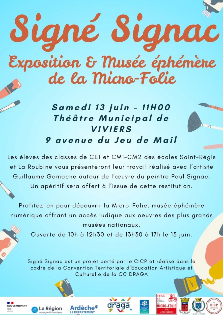 Signé Signac / Exposition et musée éphémère de la Micro-Folie