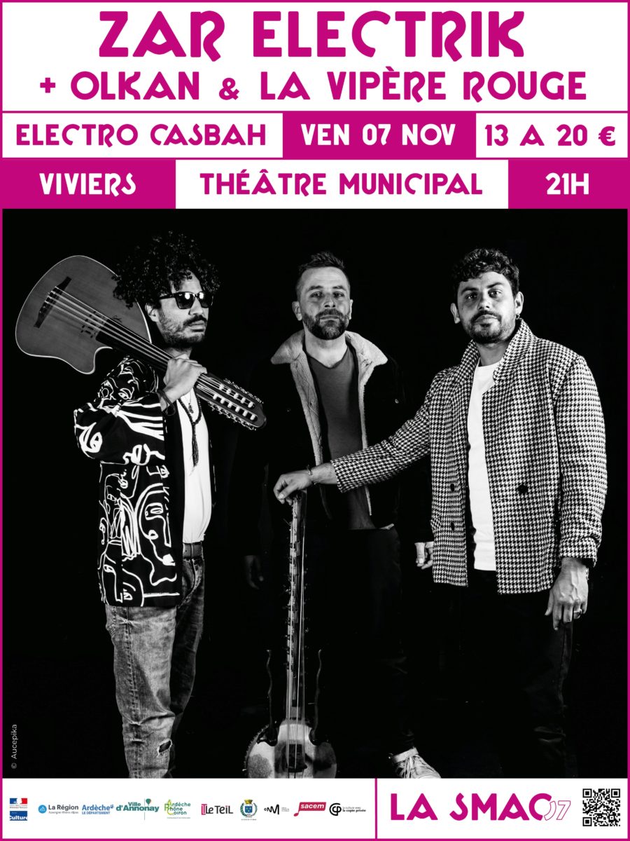 MUSIQUE / Zar Electrik + Olkan et la vipère rouge