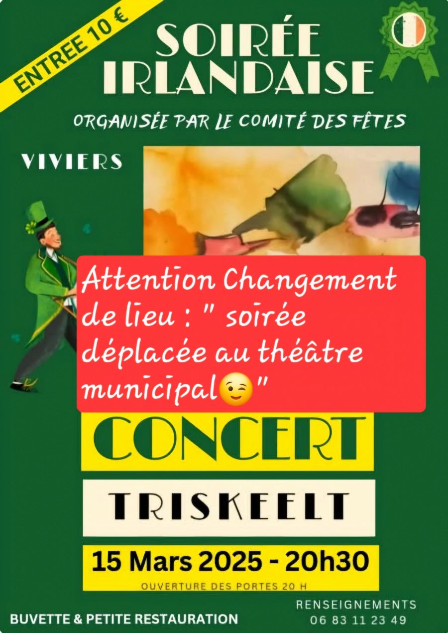 Soirée irlandaise