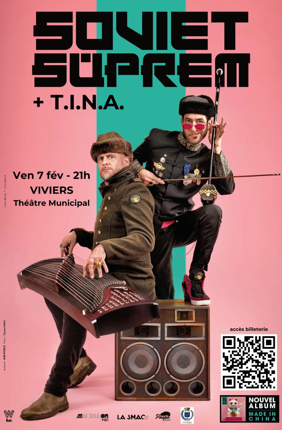 Concert SMAC 07 / SOVIET SUPREM + T.I.N.A.