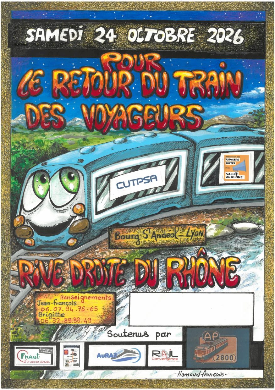 Train en fête