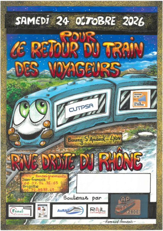Train en fête
