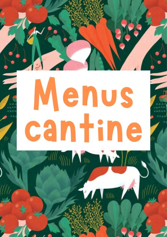 Restauration scolaire / Menus du 7 au 30 avril 2026