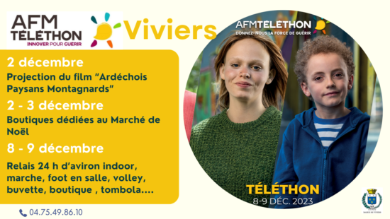 Téléthon à Viviers